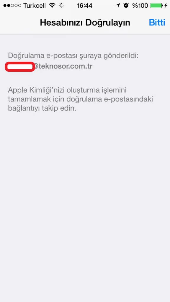 iPhone Üzerinden Apple ID Oluşturma iPhone Üzerinden Apple ID Oluşturma işlemi