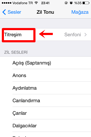 iPhone’da Titreşim Nasıl Etkinleştirilir