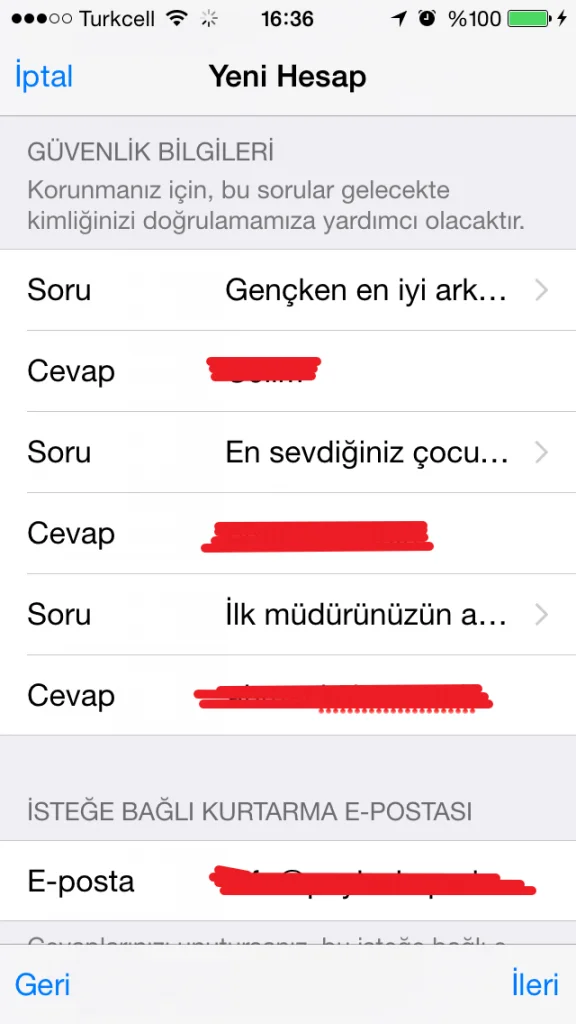 iPhone Üzerinden Apple ID Oluşturma Apple ID Oluşturma nasıl yapılır