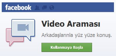 Facebookta video konferansı