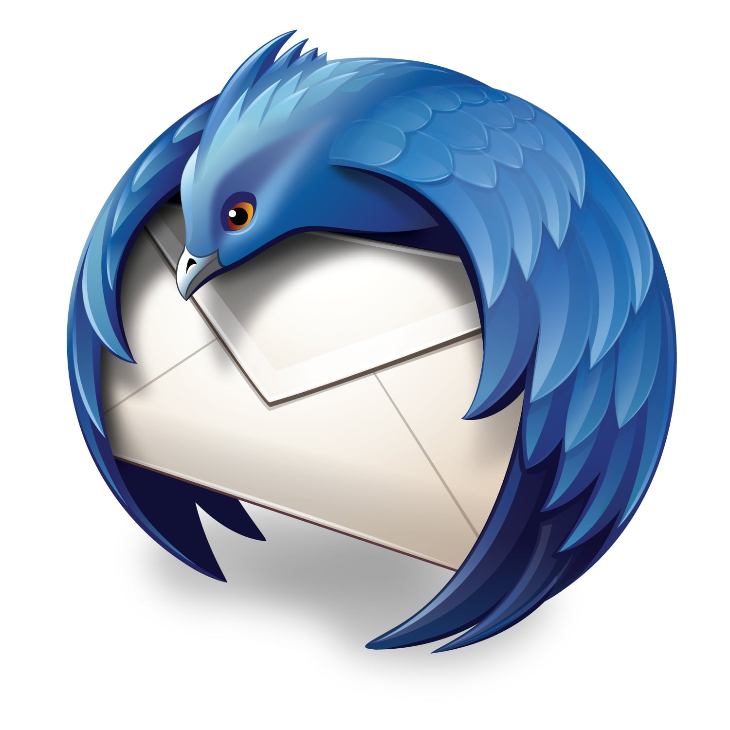 thunderbird logo only RGB 300dpi - Mozilla Thunderbird E-posta İstemci