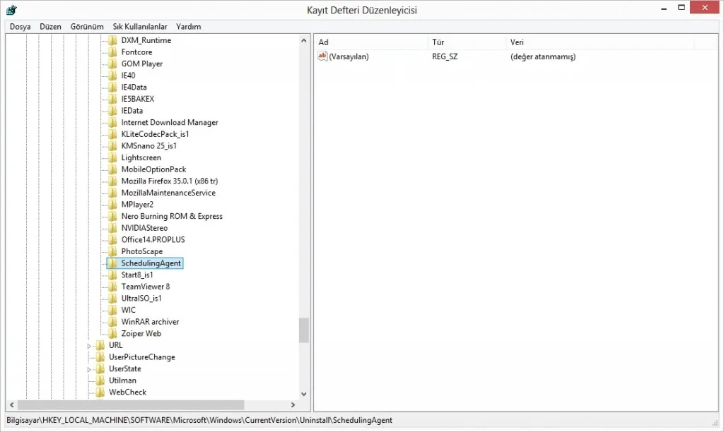 Bilgisayarda Kaldırılamayan Programlar screenshot.11