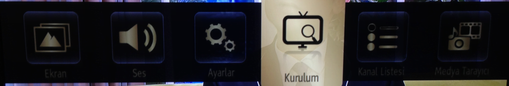 Vestel – Regal - SEG – NEXON Smart TV TURKSAT 4A Kanal Tarama ves1