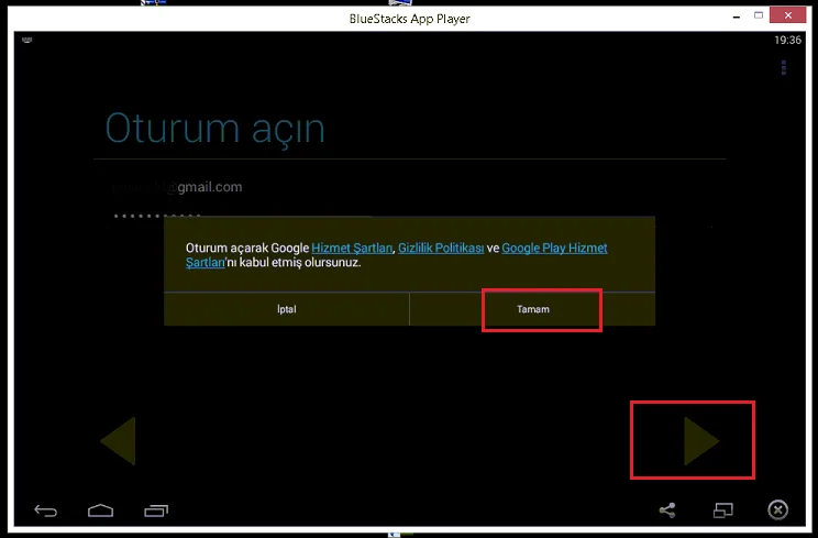 BlueStacks uygulaması