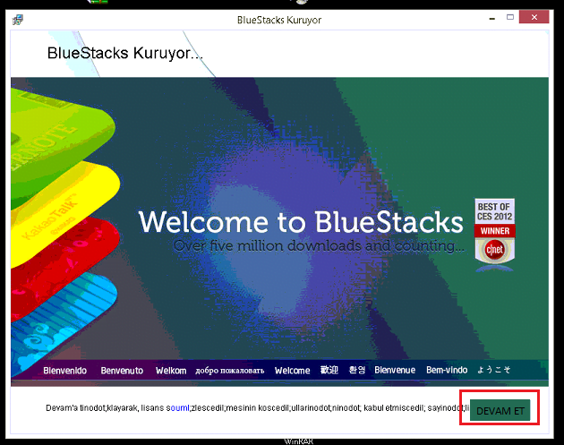 BlueStacks Uygulaması Kurulumu BlueStacks