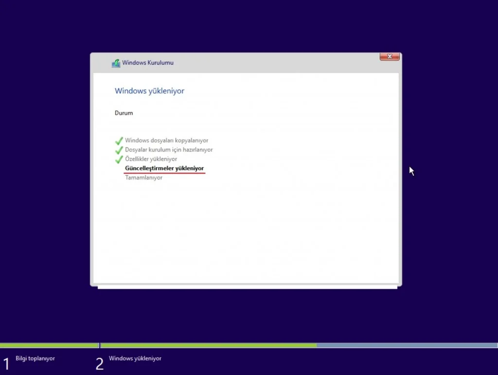 Windows 10 indirme kaç gb ve kurulum işlemleri screenshot.19