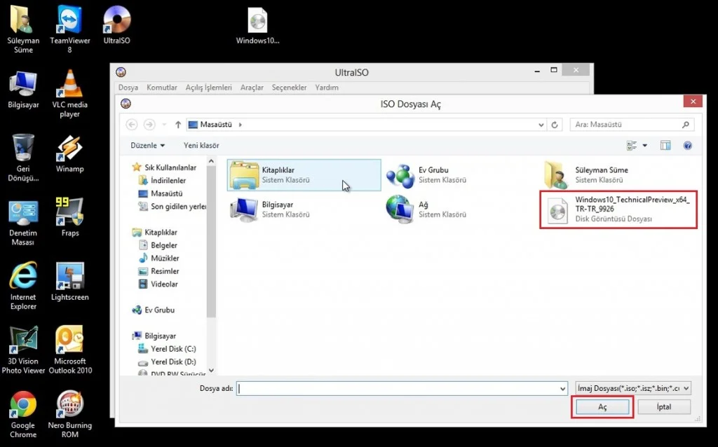 Windows 10 indirme kaç gb ve kurulum işlemleri screenshot.4