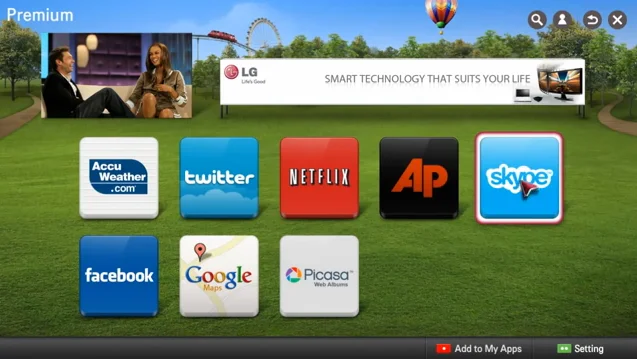 skype1 - Smart tv Skype Kullanımı
