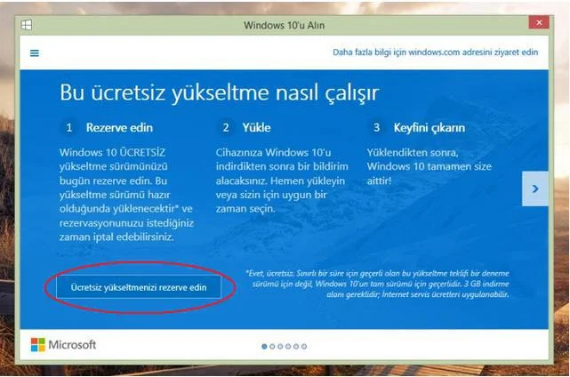 w10 2 - Windows 10 Güncellemesi