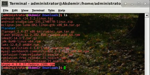- Linux Red Hat/Fedora/CentOS Skype kurulumu