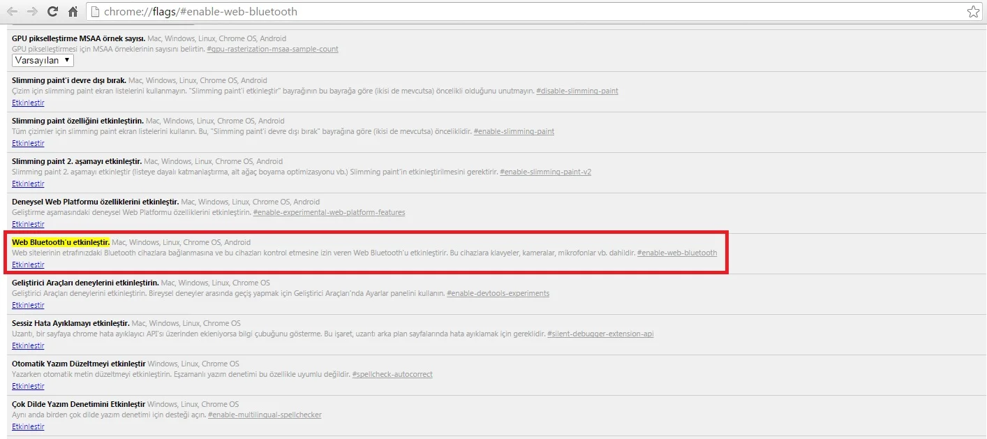 webbluetooth - WEB BLUETOOTH NEDİR ?