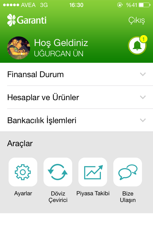 garanti6 - Garanti Bankası Cep Şube Uygulaması