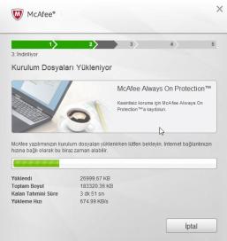 mcafee8 - Mcafee Total Protection Lisans Etkinleştirme ve Yükleme