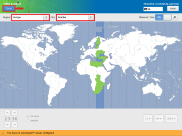 36 1 - GPT(GUID Partition Table), Software RAID ve LVM ile Fedora 23 Workstation Kurulumu