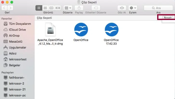 macbook4 - Macbook larda Dosya Silme ve Uygulama Kaldırma