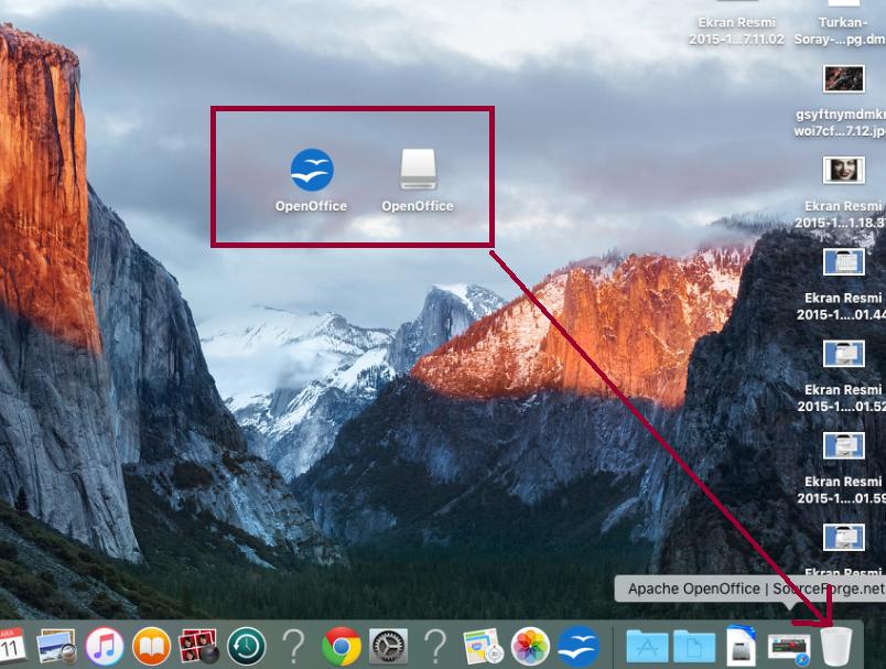 Macbook larda Dosya Silme ve Uygulama Kaldırma macbook3