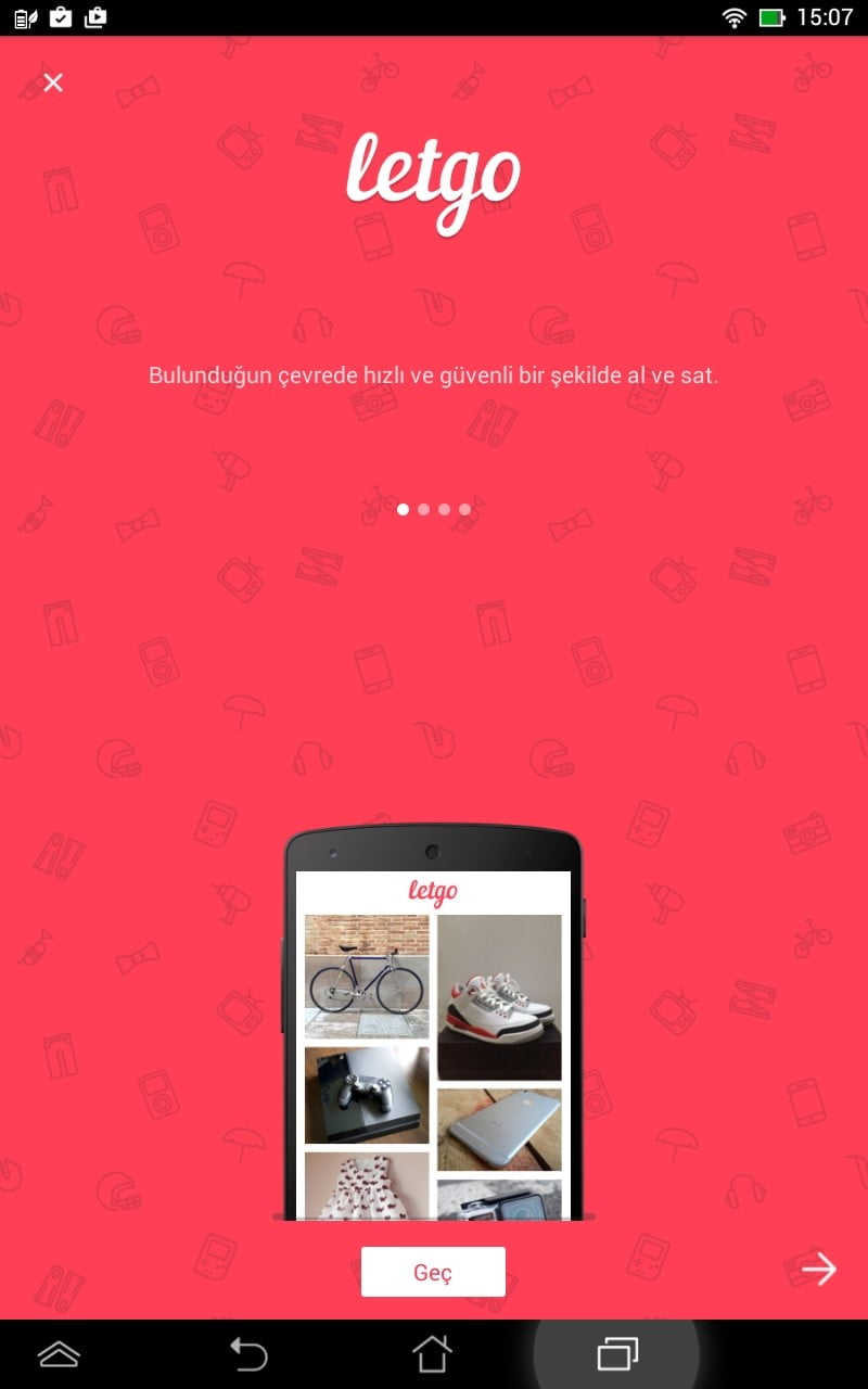 letgo1 - İkinci El Eşya Satma Uygulaması Let Go!