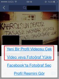 video1 - Facebookta Profil Videosu Yapmak