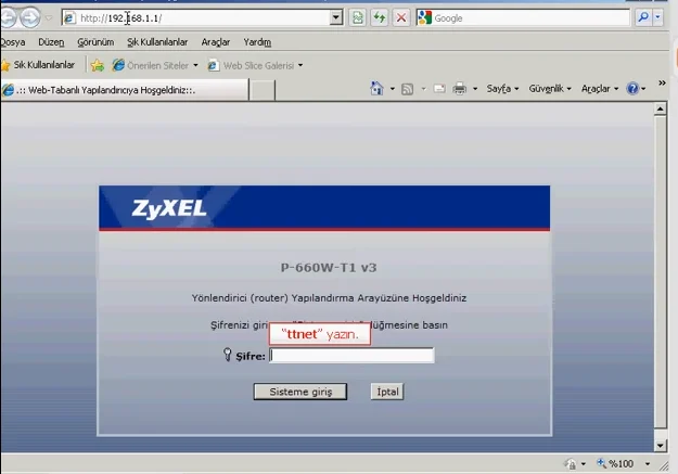 ZYXEL P660 Modem Kurulumu