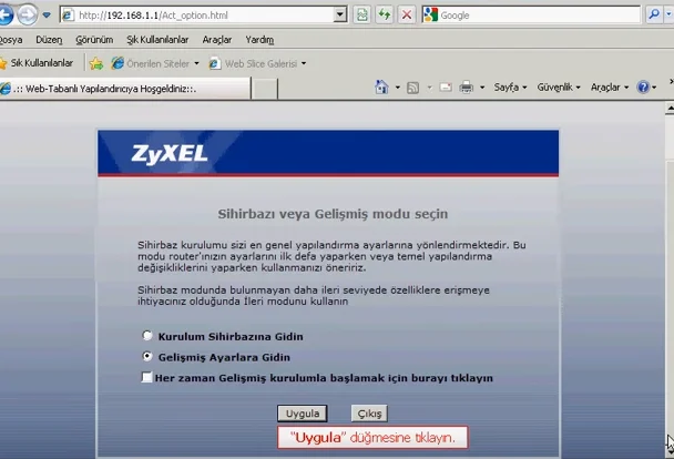 ZYXEL P660 Modem Kurulumu