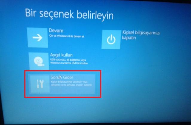 Sony Vaio Bilgisayarları Sıfırlamak vaio5