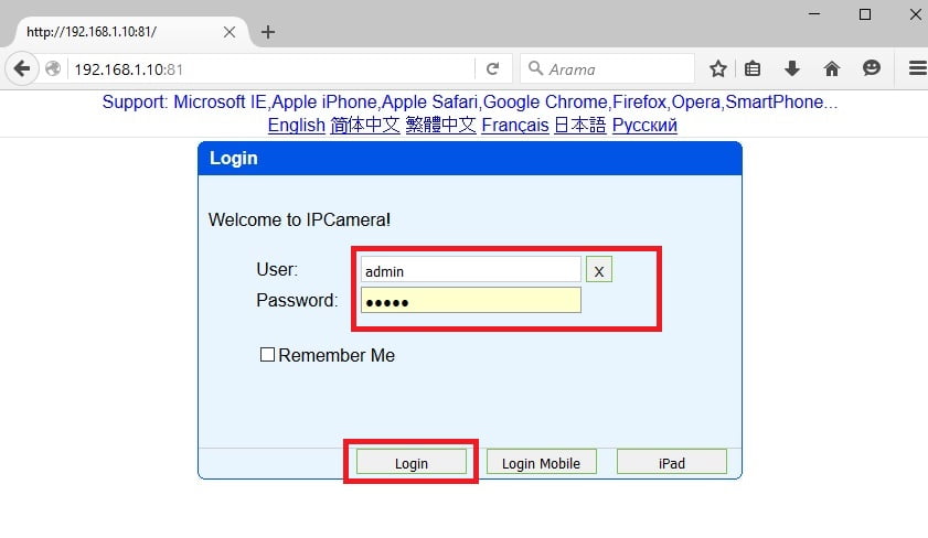 Opax Ca-1099 IP Kamera Kurulumu opaxx2