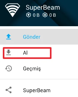 SuperBeam Wi-Fi İle Dosyalarınızı Wi-fi Üzerinden Çok Hızlı Paylaşma SuperBeam-13