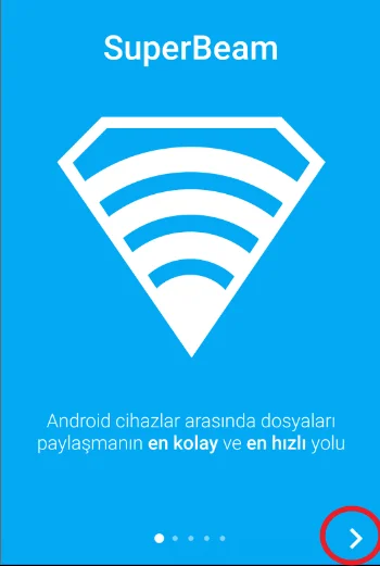 SuperBeam Wi-Fi İle Dosyalarınızı Wi-fi Üzerinden Çok Hızlı Paylaşma SuperBeam-4