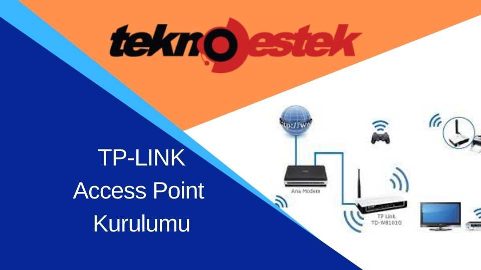 TP LINK Access Point Kurulumu - TP-LINK Access Point Kurulumu