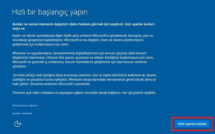 win10 - Windows 10 Temiz Kurulum Nasıl Yapılır?