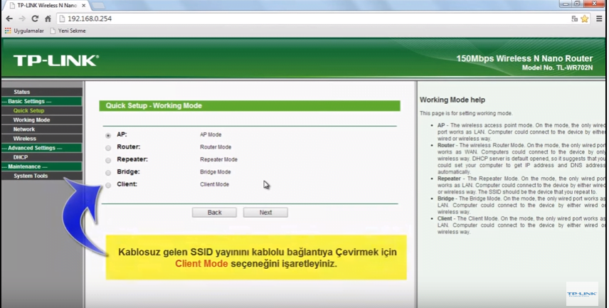 Tp Link TL-WR702N Router Kurulumu Nasıl Yapılır