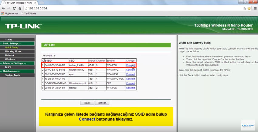 Tp Link TL-WR702N Router Kurulumu