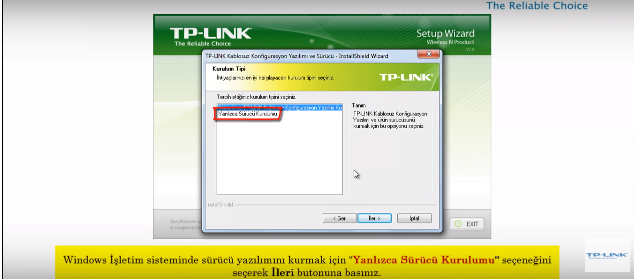 TP-LINK TL-WN822N USB Wi-Fi Adaptör Kurulumu