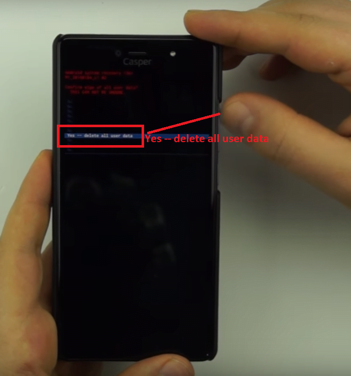 via m1 hard reset 3 - Casper Via M1’de Hard Reset Nasıl Yapılır?