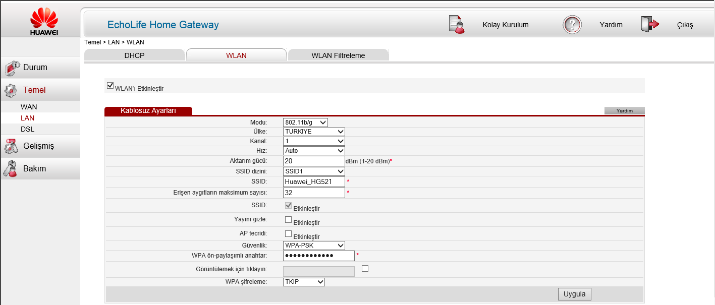 Image 3 - HUAWEİ HG 521 KABLOSUZ AĞI GİZLEME