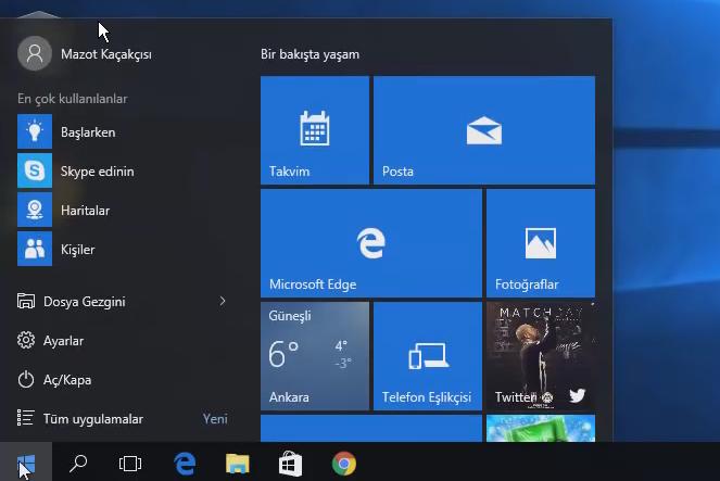 Windows 10 Başlat ve Arama Tuşu Çalışmıyor Resimli Anlatım 16