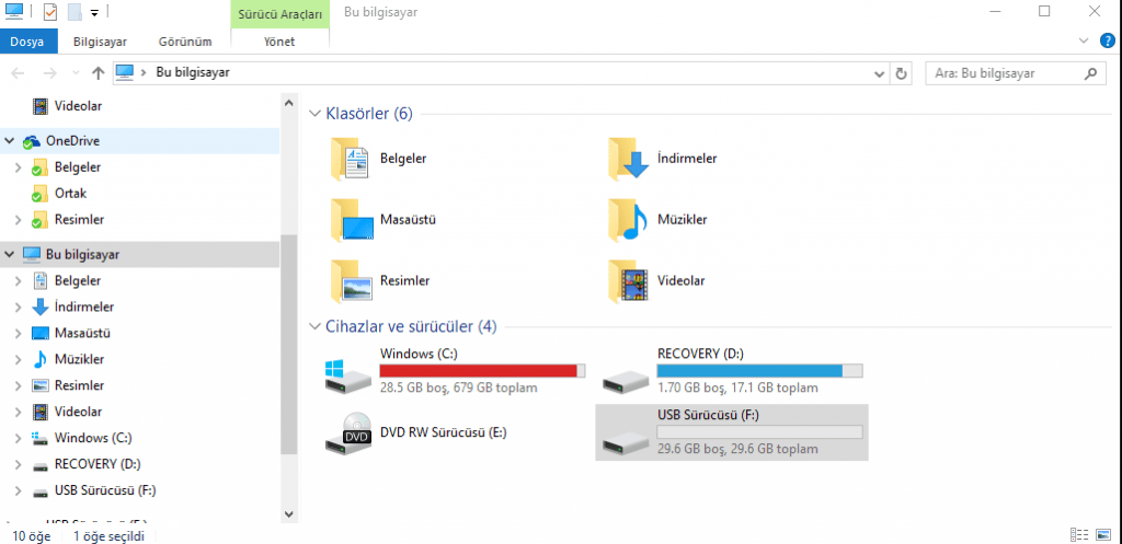 FLASH BELLEĞİM 200 MB GÖRÜNÜYOR” SORUNU ve ÇÖZÜMÜ 4444444444444