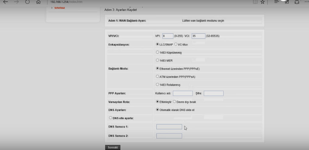 Bilion BiPAC 5500N R3 ADSL2+ Modem Kurulumu bilion-bipac-5500-3
