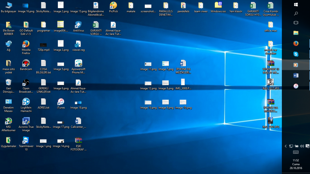 WINDOWS 10 GÖREV ÇUBUĞUNU KİŞİLEŞTİRME ve KONUMUNU DEĞİŞTİRME image-19