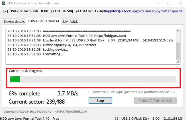 Low Level Format Nedir? Nasıl Yapılır? low3