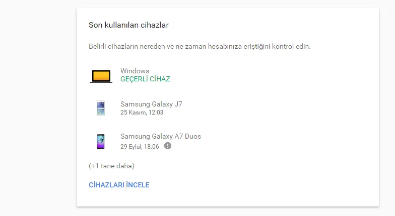 4 6 - YOUTUBE HESABININ BAĞLI OLDUĞU CİHAZLARI GÖRMEK VE CİHAZLARI KALDIRMAK (RESİMLİ ANLATIM)
