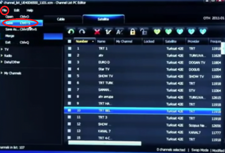 7 4 - Bilgisayar ile Samsung Smart TV Kanal Listesi Nasıl Düzenlenir? (Resimli Anlatım)