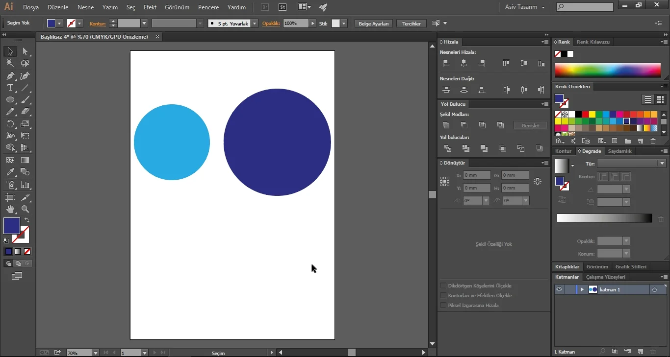 Ekran Görüntüsü1 2 - Illustrator CC Şekil Oluşturucu Aracı Ne İşe Yarar? (Resimli Anlatım)