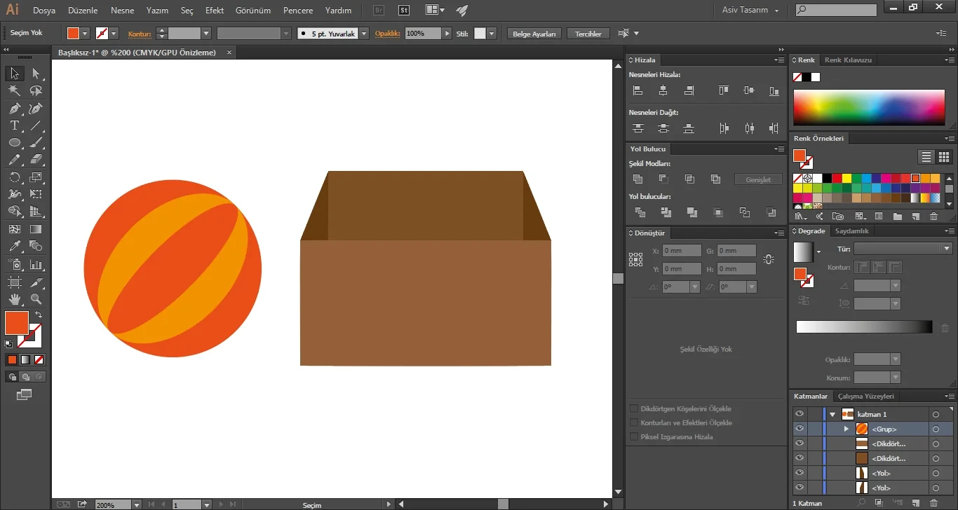 Ekran Görüntüsü2 17 - Illustrator CC Layers (Katmanlar) Nedir ve Nasıl Kullanılır? (Resimli Anlatım)