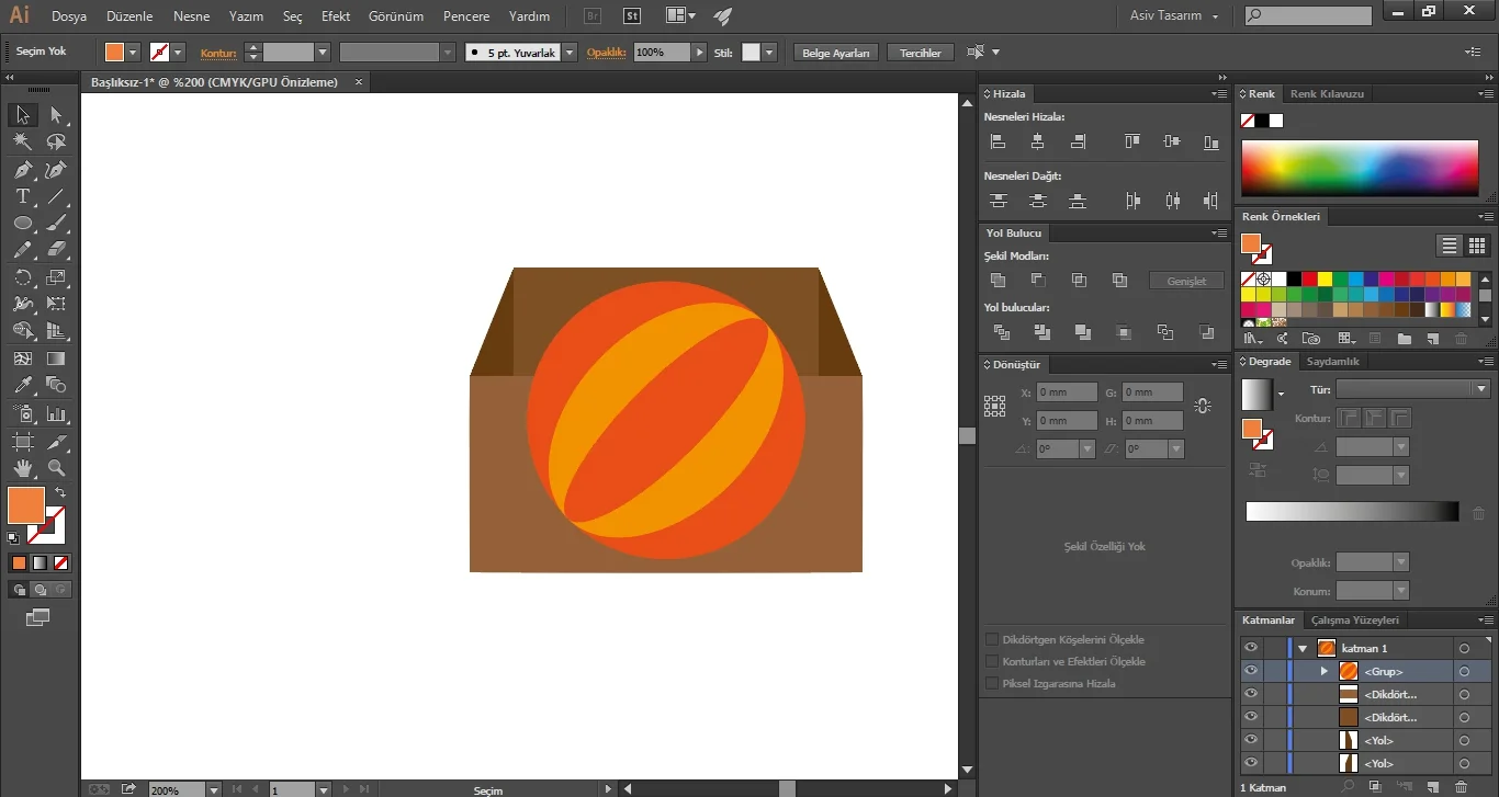 Ekran Görüntüsü3 17 - Illustrator CC Layers (Katmanlar) Nedir ve Nasıl Kullanılır? (Resimli Anlatım)