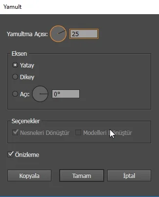 Ekran Görüntüsü3 9 - Illustrator CC Bir Nesneyi Belirli Bir Ölçüde Yamultma (Resimli Anlatım)