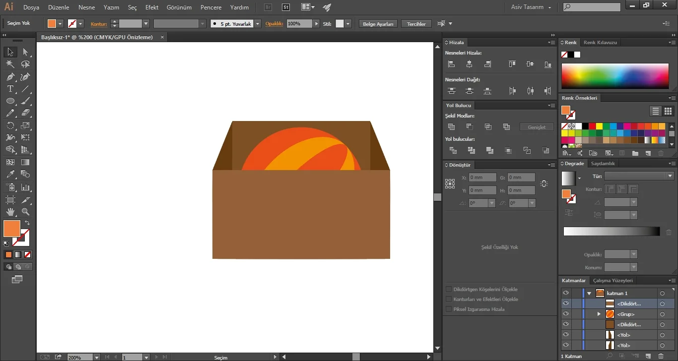 Ekran Görüntüsü6 8 - Illustrator CC Layers (Katmanlar) Nedir ve Nasıl Kullanılır? (Resimli Anlatım)