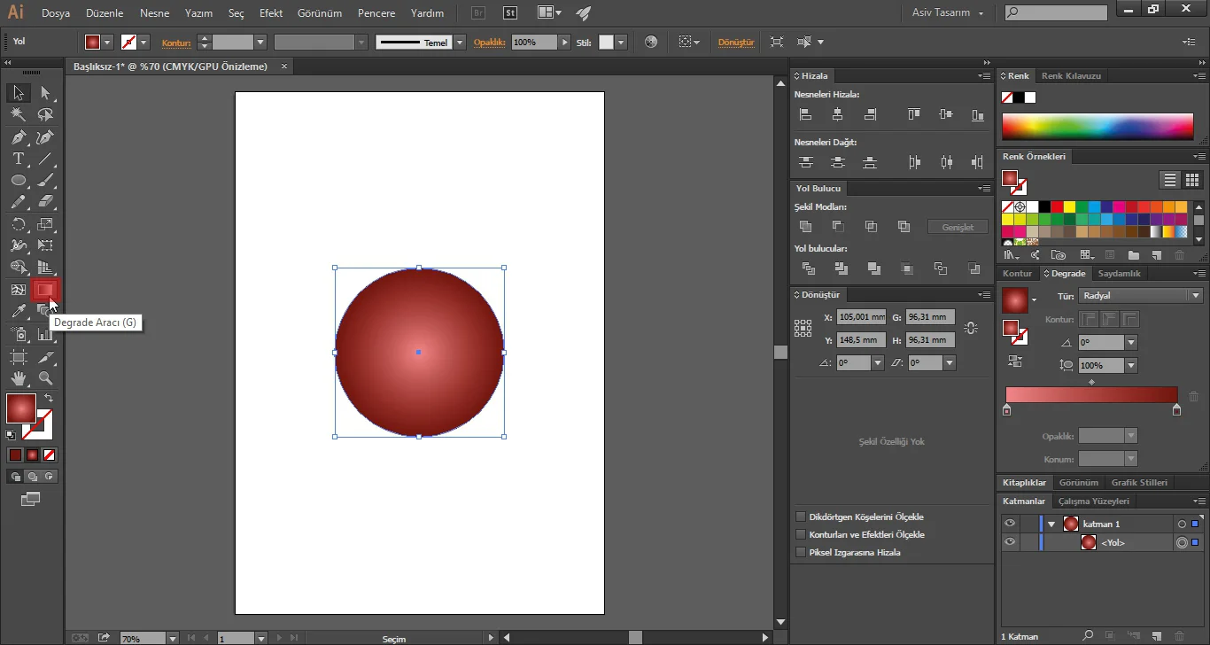 Ekran Görüntüsü7 1 - Illustrator CC Degrade Kullanımı (Resimli Anlatım)
