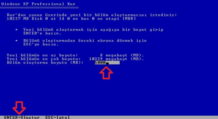 - Windows XP Temiz Kurulum Nasıl Yapılır? (Resimli Anlatım)