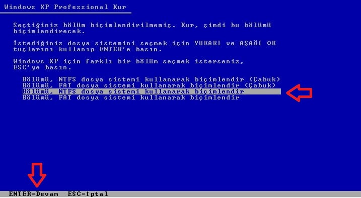 - Windows XP Temiz Kurulum Nasıl Yapılır? (Resimli Anlatım)